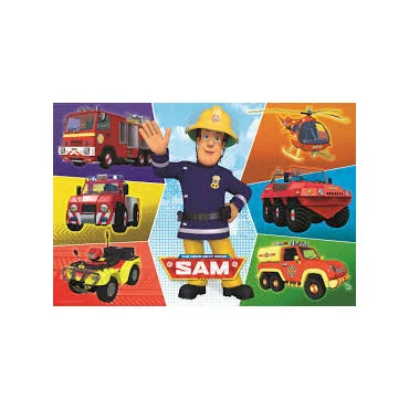 Trefl 16354 Puzzle 100 dielikov Požiarnik Sam