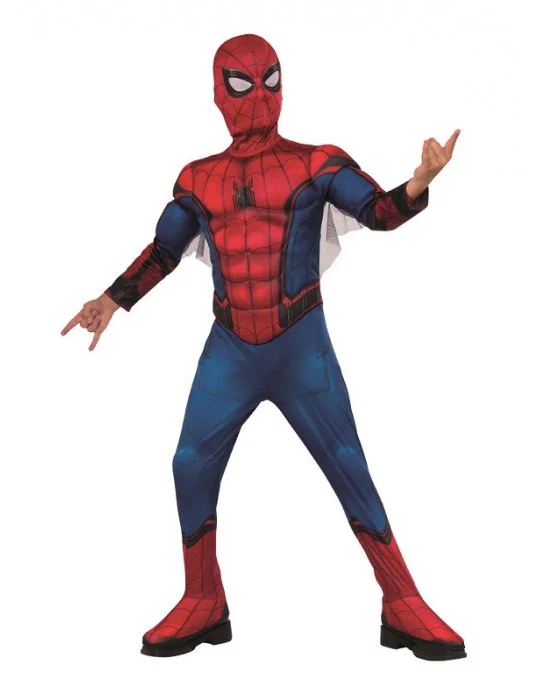 Rubies 300498S - Kostým s vypchávkami Spiderman 104-110 S