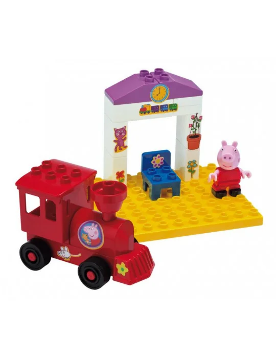 PlayBig BLOXX Peppa Pig železničná zastávka