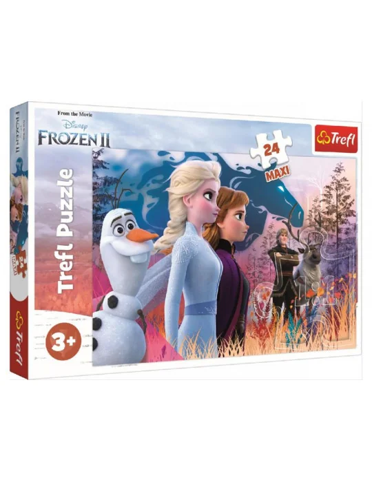 Trefl 14298 Puzzle MAXI 24 dielov Frozen 2 - Ľadové kráľovstvo 2 Magická cesta