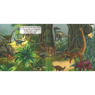 Dinoszauruszok - Szórakoztató puzzle könyv