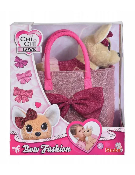 Simba ChiChi Love Psík čivava Bow Fashion v taške