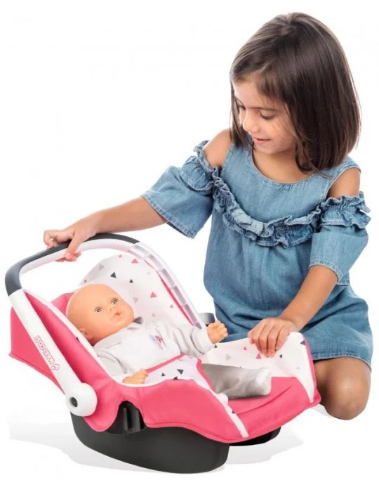 Smoby 240230 3 v 1 Autosedačka a stolička Maxi-Cosi pre bábiky 