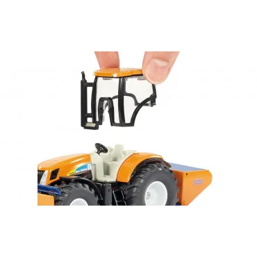 Siku Super 2940 traktor s rozprašovačom soli a radlicou 1:50