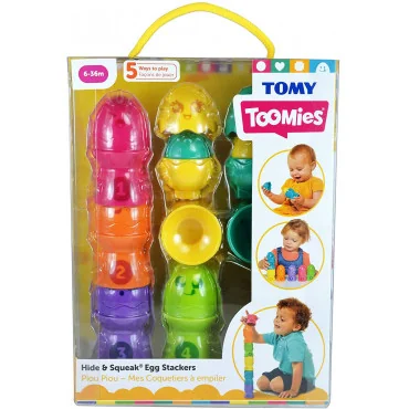 Tomy E73083 Toomies Vajíčko, čo sa skrýva a škrípe s číslami