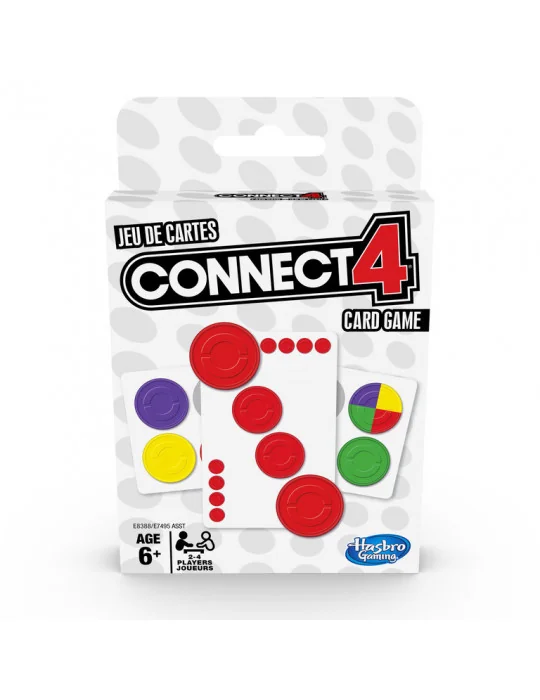 Hasbro E8388 Kartová hra Connect 4