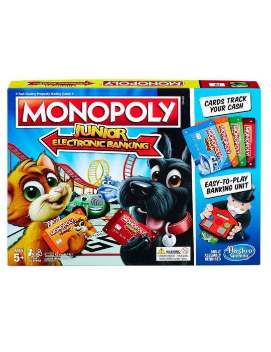 Hasbro E1842 Monopoly Junior Electronic Banking - SK
